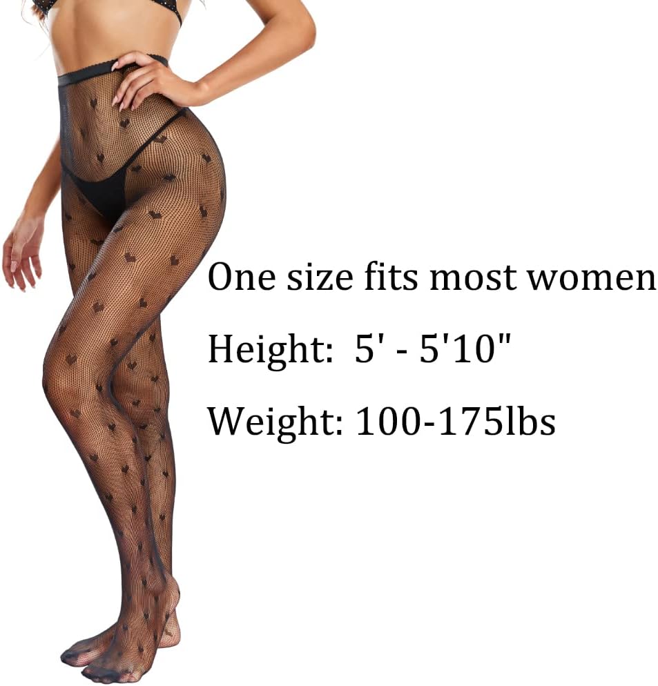 VISGASUR Moon, star & heart fishnets — additional product view 2