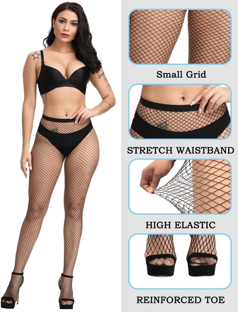 VISGASUR Small-grid fishnet tights — additional product view 1