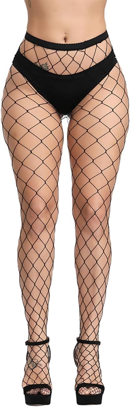 VISGASUR Large-grid fishnet tights — main product image
