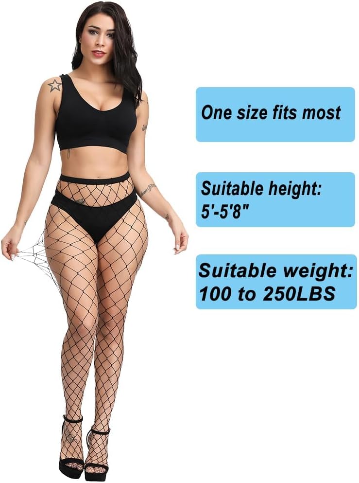 VISGASUR Large-grid fishnet tights — additional product view 2
